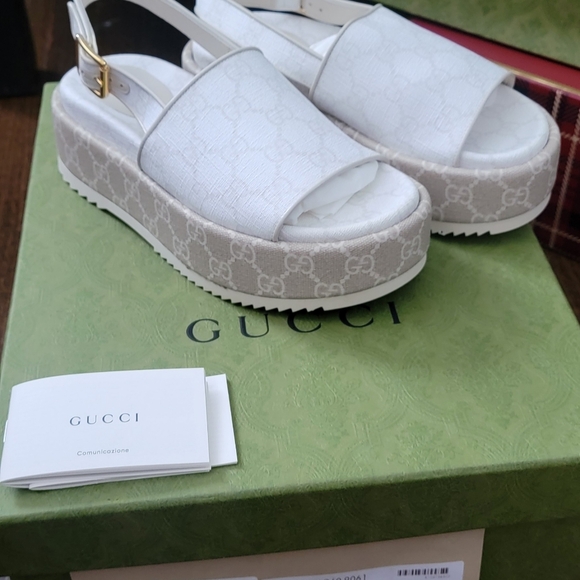 GUCCI ANGELINA PLATFORMS/ BRAND NEW - Picture 6 of 16